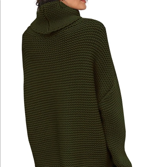 PrinStory Long Sleeve Turtleneck Sweater - Picture 5 of 9